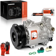 AC Compressor with Clutch & Pulley