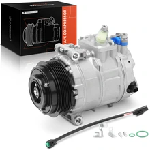 AC Compressor with Clutch & Pulley for Mercedes-Benz W203 W204 W211 W163 C230 7SEU17