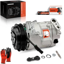 2023-2025 Chevrolet Corvette A/C Compressor with Clutch with 4-Groove Pulley A-Premium APACC1007PG
