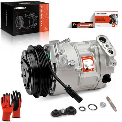 AC Compressor with Clutch