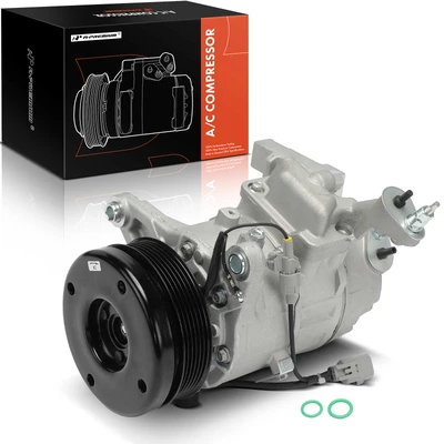 AC Compressor with Clutch & Pulley
