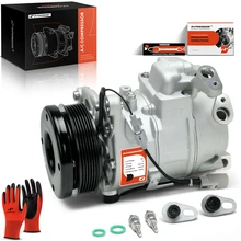 AC Compressor with Clutch & Pulley