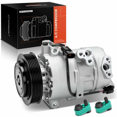 AC Compressor with Clutch 2 Boss Mounts