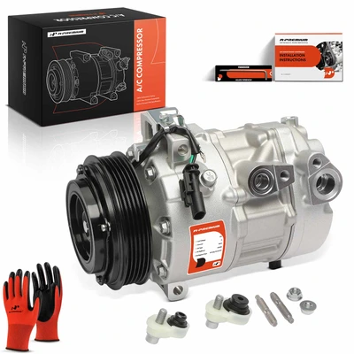 AC Compressor with Clutch