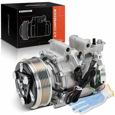 AC Compressor with Clutch