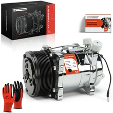 AC Compressor with Clutch & Pulley