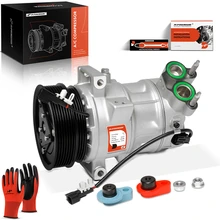2020-2025 Volvo V60 Cross Country A/C Compressor with Clutch with 7-Groove Pulley A-Premium APACC925