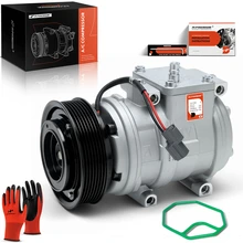AC Compressor with Clutch & Pulley