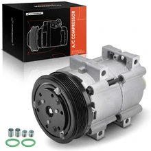 1996-2000 Mercury Sable AC Compressor with Clutch with 6-Groove Pulley A-Premium APACC706
