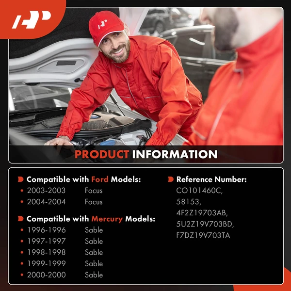 AC Compressor with Clutch with 6-Groove Pulley A-Premium APACC706