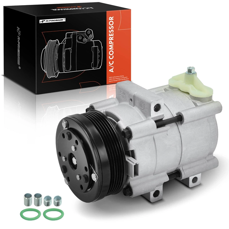 A-Premium AC compressor for 2000 Ford E-250 Econoline 4.2L V6