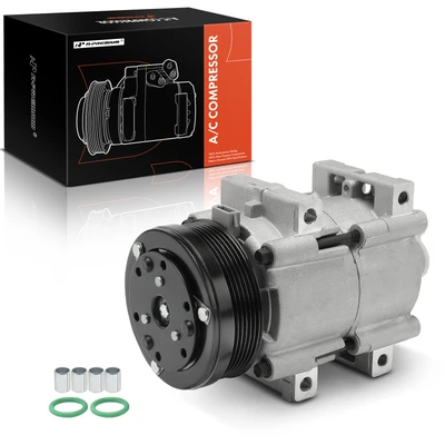 AC Compressor with Clutch & Pulley