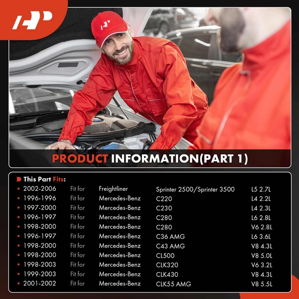 AC Compressor with Clutch with 6-Groove Pulley A-Premium APACC005