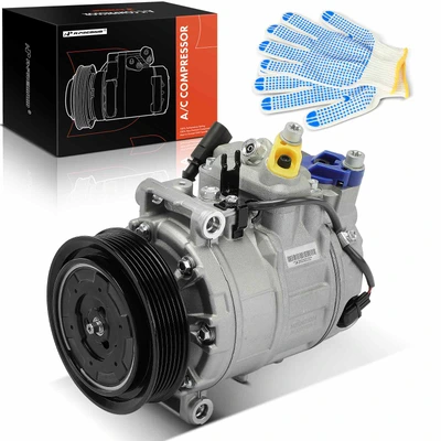 AC Compressor with Pulley