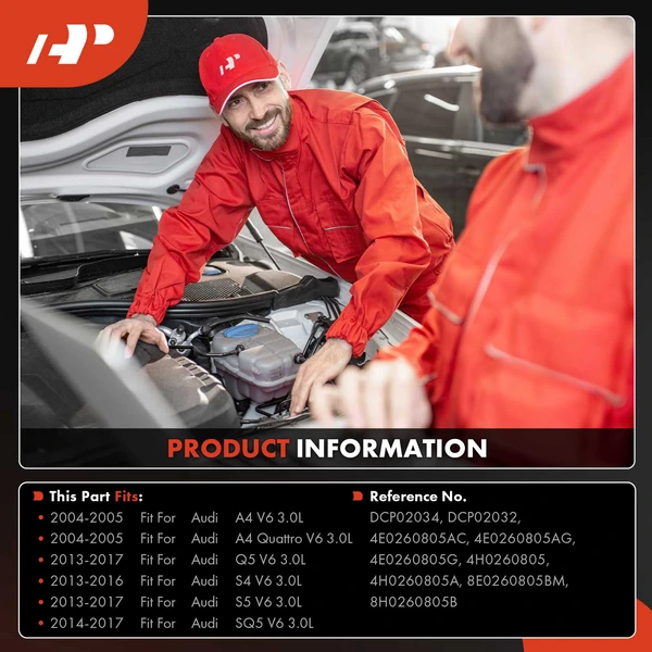 AC Compressor with Clutch with 6-Groove Pulley A-Premium APACC765