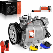 2015-2024 Audi Q7 AC Compressor with Clutch with 6-Groove Pulley A-Premium APACC766