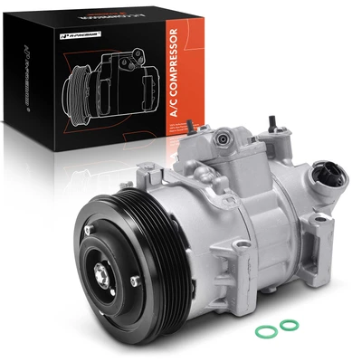 AC Compressor with Clutch & Pulley