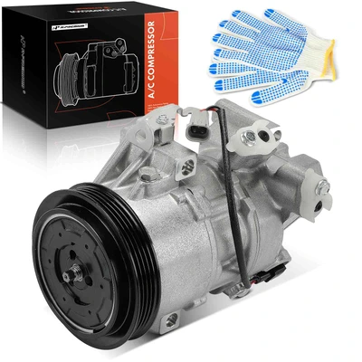 AC Compressor with Pulley