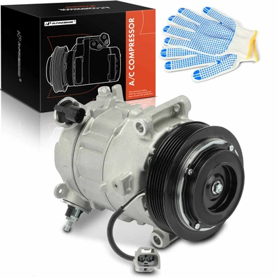 AC Compressor with Pulley & Clutch