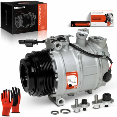 AC Compressor with Clutch