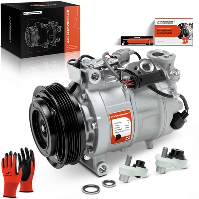 AC Compressor with Clutch