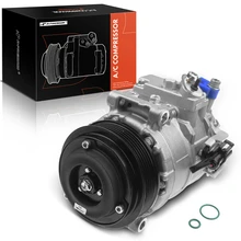 AC Compressor with Clutch & Pulley