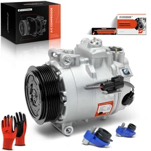 AC Compressor with Clutch & Pulley
