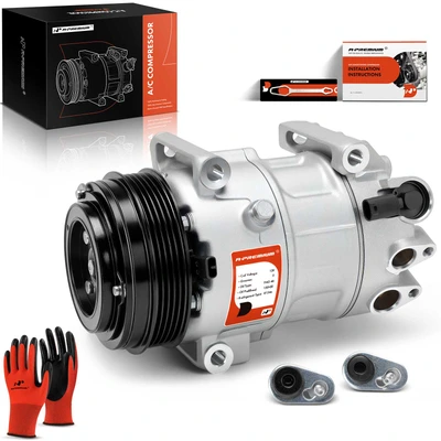 AC Compressor with Clutch