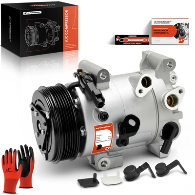 AC Compressor with Clutch