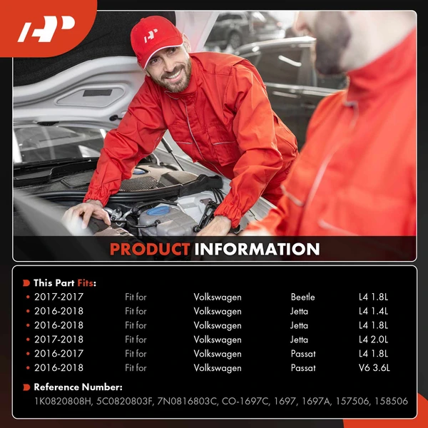 AC Compressor with Clutch with 6-Groove Pulley A-Premium APACC456