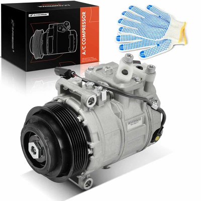 AC Compressor with Pulley & Clutch