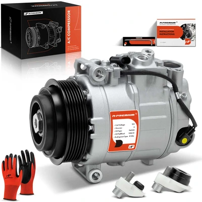 AC Compressor with Pulley & Clutch