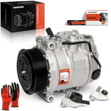 2001-2013 Mercedes-Benz S600 AC Compressor with Clutch with 7-Groove Pulley A-Premium APACC783