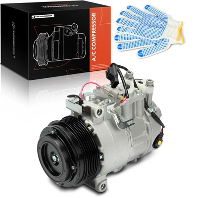 AC Compressor with Pulley & Clutch