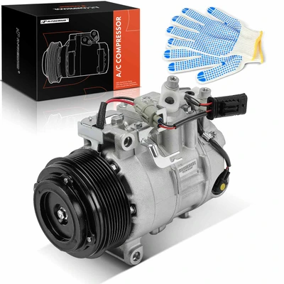 AC Compressor with Pulley