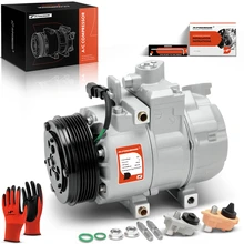 2020-2022 Ford F-250 Super Duty AC Compressor with Clutch with 6-Groove Pulley A-Premium APACC822