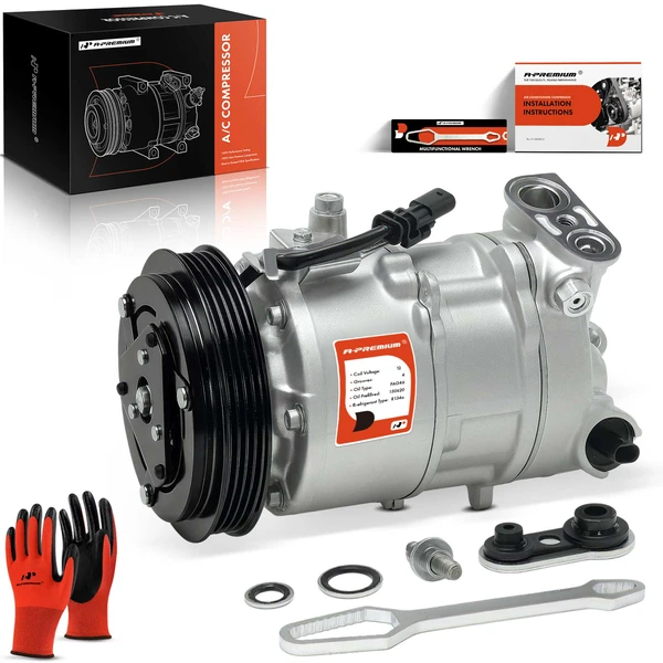 A/C Compressor with Clutch A-Premium APACC913