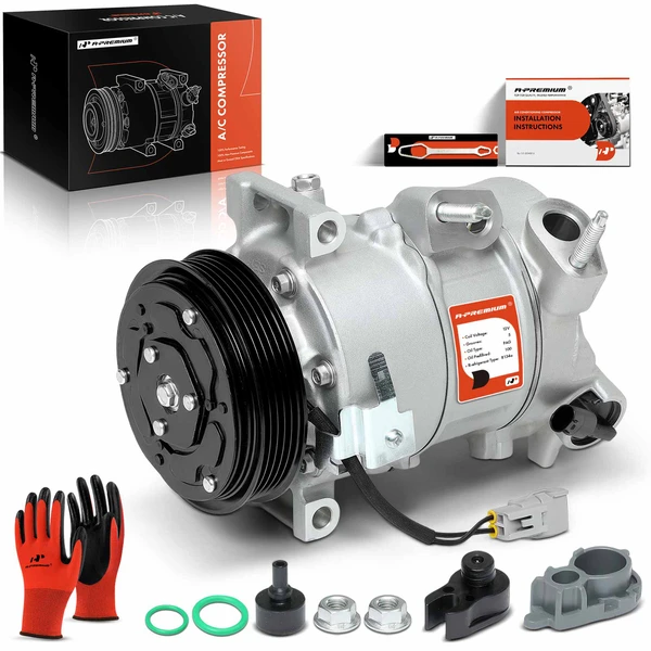 2019-2023 Jeep Renegade AC Compressor with Clutch with 5-Groove Pulley A-Premium APACC830
