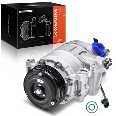 AC Compressor with Clutch & Pulley
