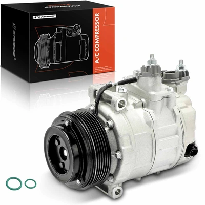 AC Compressor with Clutch & Pulley