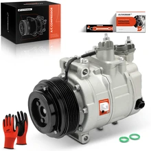 2012-2013 Ford Explorer AC Compressor with Clutch with 6-Groove Pulley A-Premium APACC264