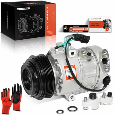 AC Compressor with Clutch