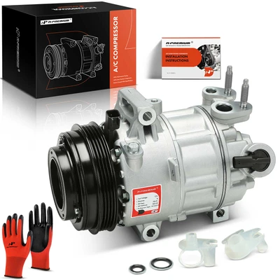 AC Compressor with Clutch