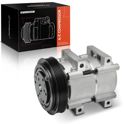 AC Compressor with Clutch & Pulley