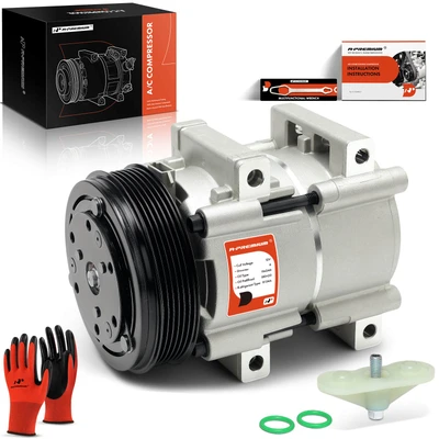 AC Compressor with Clutch & Pulley