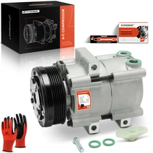 AC Compressor with Clutch & Pulley