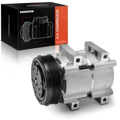AC Compressor with Clutch & Pulley