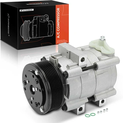 AC Compressor with Clutch & Pulley