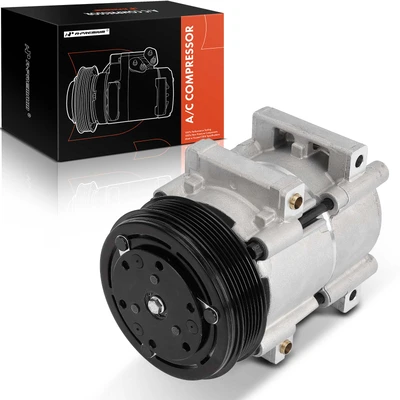 AC Compressor with Clutch & Pulley