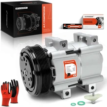 2002-2008 Ford Ranger AC Compressor with Clutch with 6-Groove Pulley A-Premium APACC564